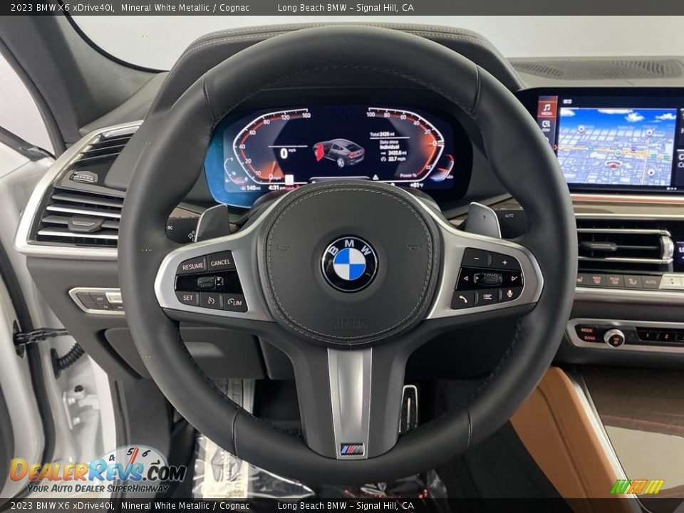 2023 BMW X6 xDrive40i Steering Wheel Photo #17