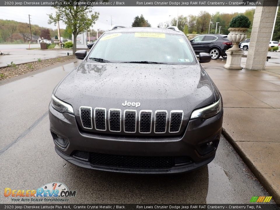 2020 Jeep Cherokee Latitude Plus 4x4 Granite Crystal Metallic / Black Photo #3