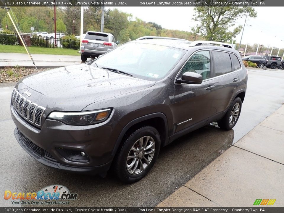 2020 Jeep Cherokee Latitude Plus 4x4 Granite Crystal Metallic / Black Photo #4