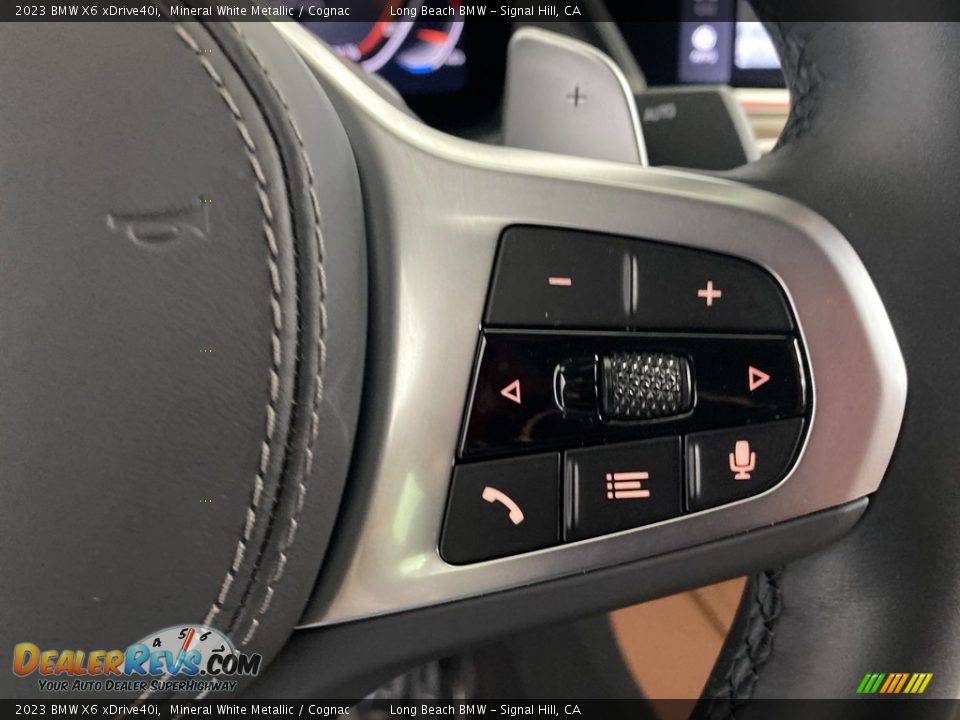 2023 BMW X6 xDrive40i Steering Wheel Photo #19