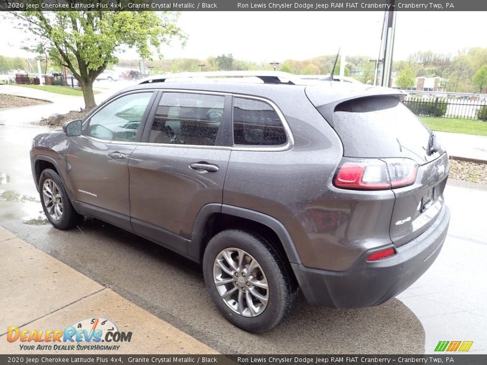 2020 Jeep Cherokee Latitude Plus 4x4 Granite Crystal Metallic / Black Photo #6