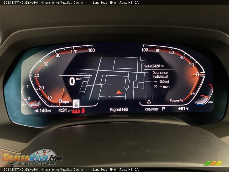 2023 BMW X6 xDrive40i Gauges Photo #20