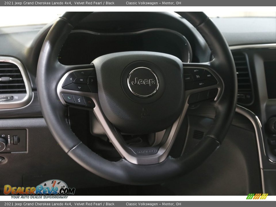 2021 Jeep Grand Cherokee Laredo 4x4 Velvet Red Pearl / Black Photo #7