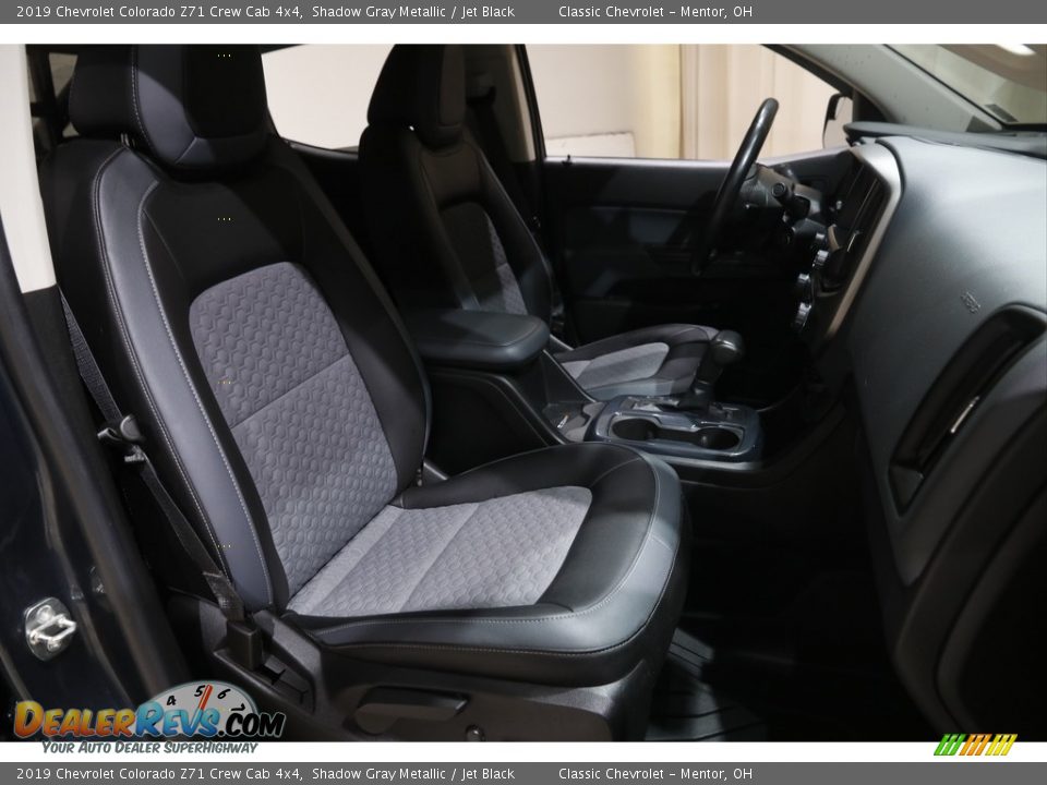 2019 Chevrolet Colorado Z71 Crew Cab 4x4 Shadow Gray Metallic / Jet Black Photo #18