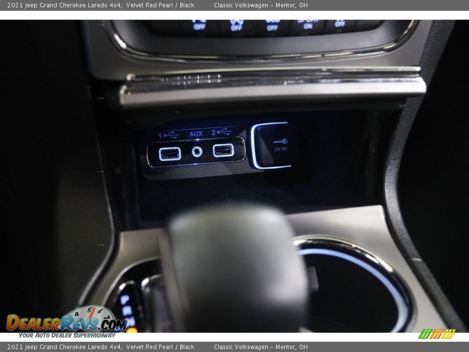 2021 Jeep Grand Cherokee Laredo 4x4 Velvet Red Pearl / Black Photo #14