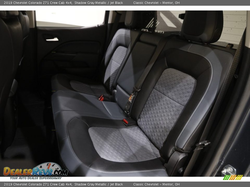 2019 Chevrolet Colorado Z71 Crew Cab 4x4 Shadow Gray Metallic / Jet Black Photo #20