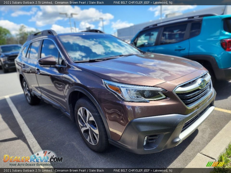 2021 Subaru Outback 2.5i Limited Cinnamon Brown Pearl / Slate Black Photo #2