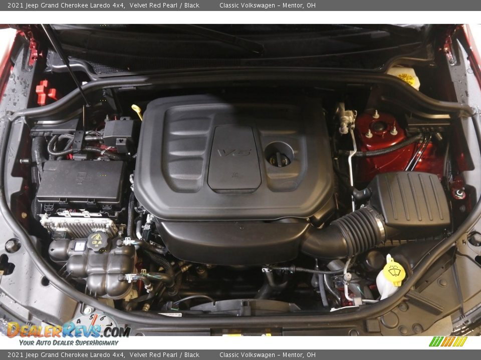 2021 Jeep Grand Cherokee Laredo 4x4 Velvet Red Pearl / Black Photo #19