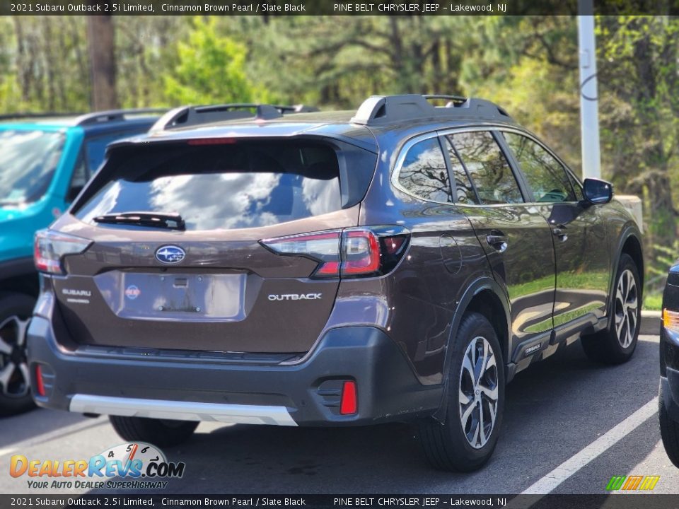 2021 Subaru Outback 2.5i Limited Cinnamon Brown Pearl / Slate Black Photo #4