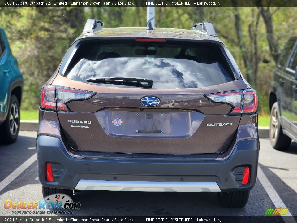 2021 Subaru Outback 2.5i Limited Cinnamon Brown Pearl / Slate Black Photo #6