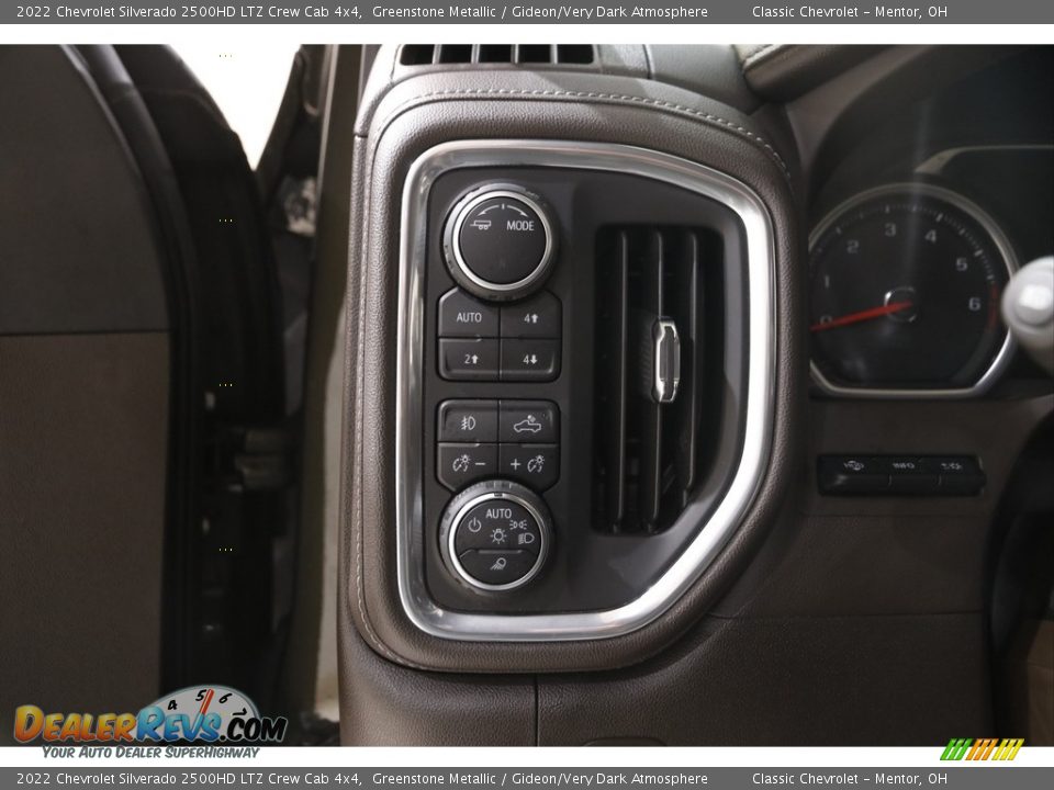 2022 Chevrolet Silverado 2500HD LTZ Crew Cab 4x4 Greenstone Metallic / Gideon/Very Dark Atmosphere Photo #6