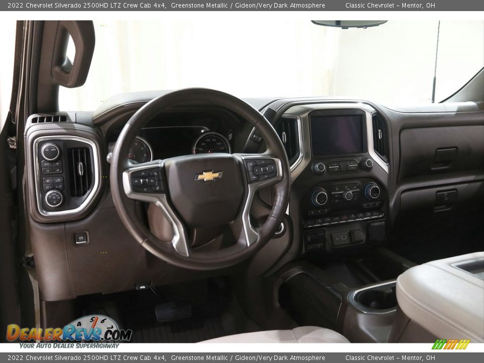 2022 Chevrolet Silverado 2500HD LTZ Crew Cab 4x4 Greenstone Metallic / Gideon/Very Dark Atmosphere Photo #7