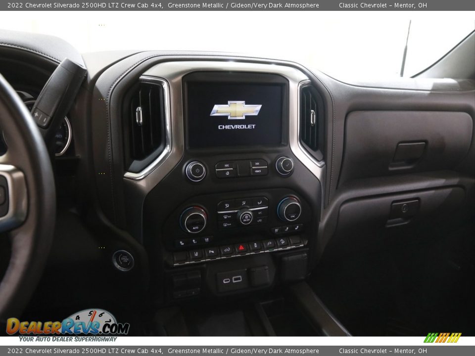 2022 Chevrolet Silverado 2500HD LTZ Crew Cab 4x4 Greenstone Metallic / Gideon/Very Dark Atmosphere Photo #10