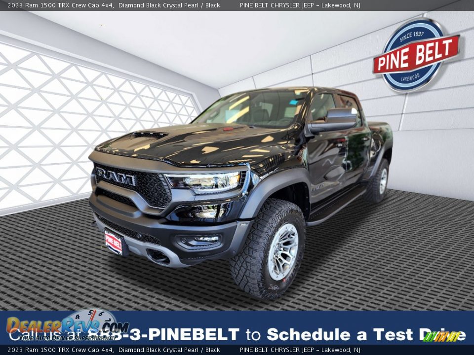 2023 Ram 1500 TRX Crew Cab 4x4 Diamond Black Crystal Pearl / Black Photo #1