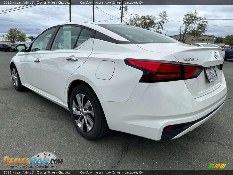 2019 Nissan Altima S Glacier White / Charcoal Photo #4