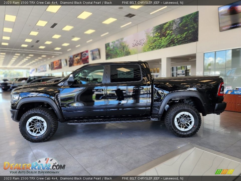 2023 Ram 1500 TRX Crew Cab 4x4 Diamond Black Crystal Pearl / Black Photo #3