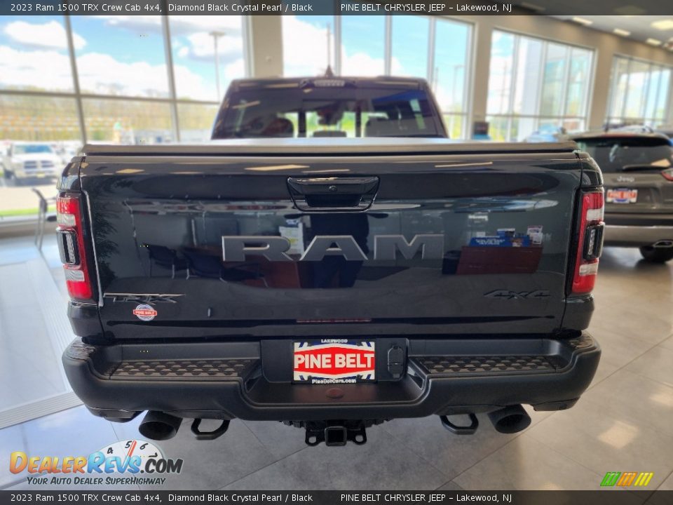 2023 Ram 1500 TRX Crew Cab 4x4 Diamond Black Crystal Pearl / Black Photo #4