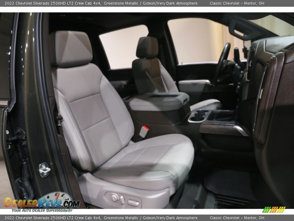 2022 Chevrolet Silverado 2500HD LTZ Crew Cab 4x4 Greenstone Metallic / Gideon/Very Dark Atmosphere Photo #19