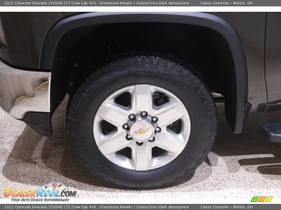 2022 Chevrolet Silverado 2500HD LTZ Crew Cab 4x4 Greenstone Metallic / Gideon/Very Dark Atmosphere Photo #24