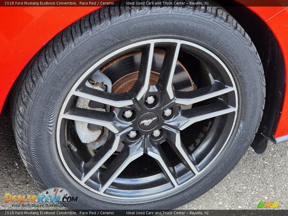 2018 Ford Mustang EcoBoost Convertible Wheel Photo #13