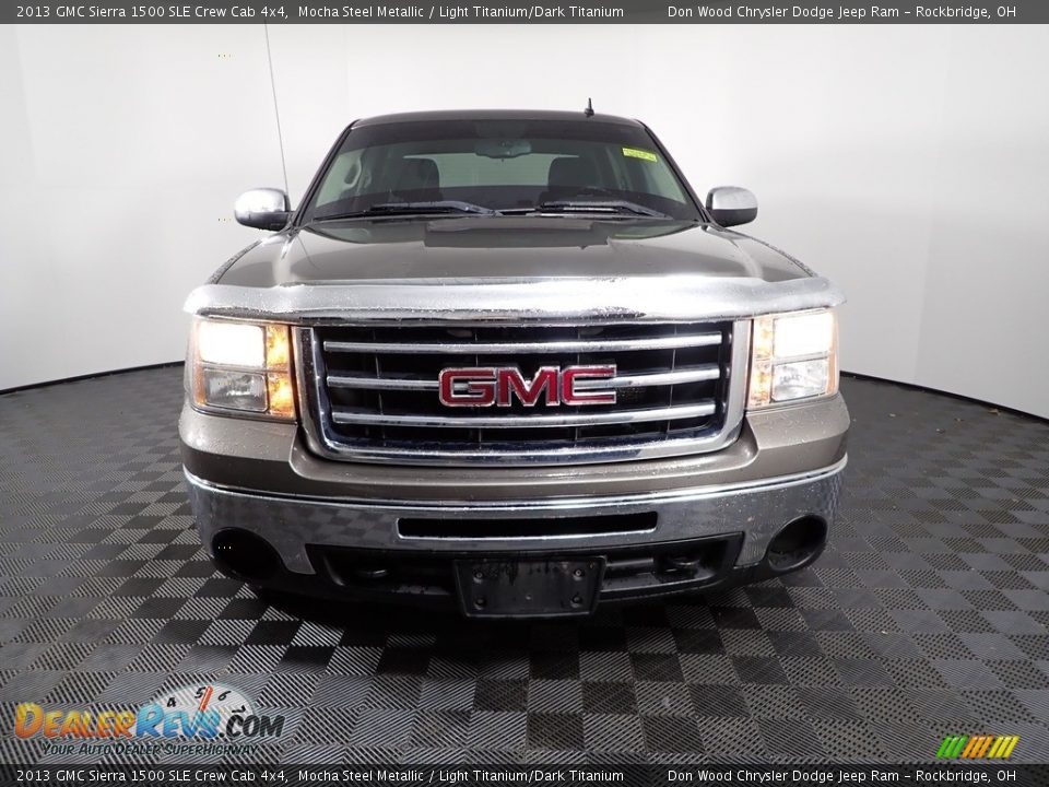 2013 GMC Sierra 1500 SLE Crew Cab 4x4 Mocha Steel Metallic / Light Titanium/Dark Titanium Photo #2