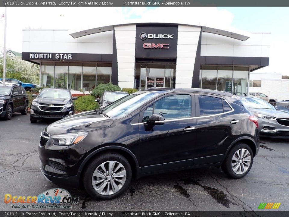2019 Buick Encore Preferred Ebony Twilight Metallic / Ebony Photo #1