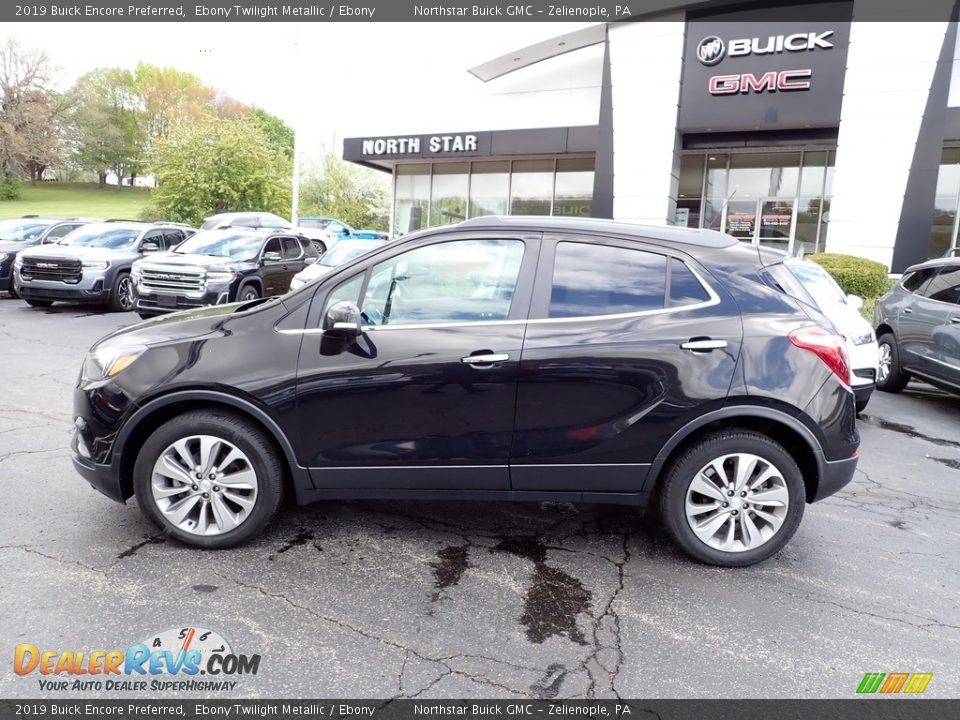 2019 Buick Encore Preferred Ebony Twilight Metallic / Ebony Photo #2