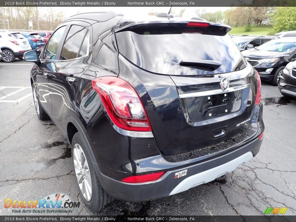 2019 Buick Encore Preferred Ebony Twilight Metallic / Ebony Photo #4
