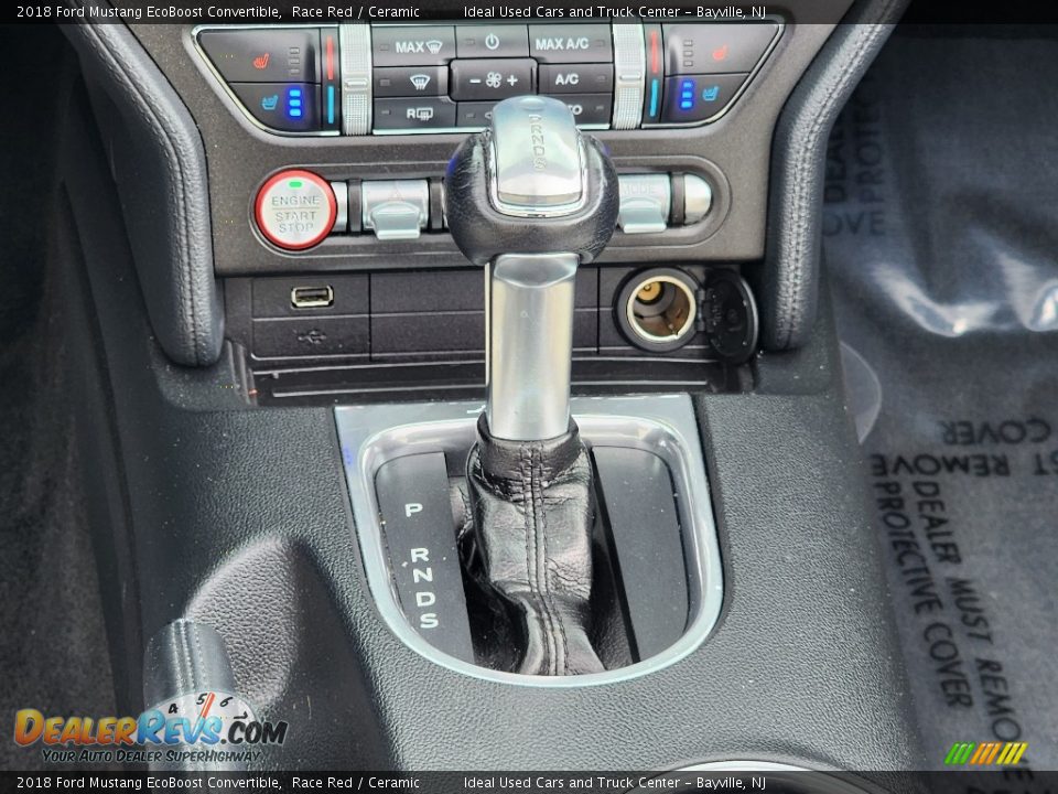 2018 Ford Mustang EcoBoost Convertible Shifter Photo #30