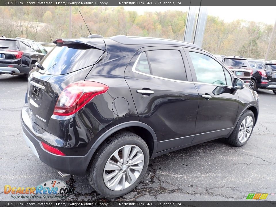 2019 Buick Encore Preferred Ebony Twilight Metallic / Ebony Photo #7