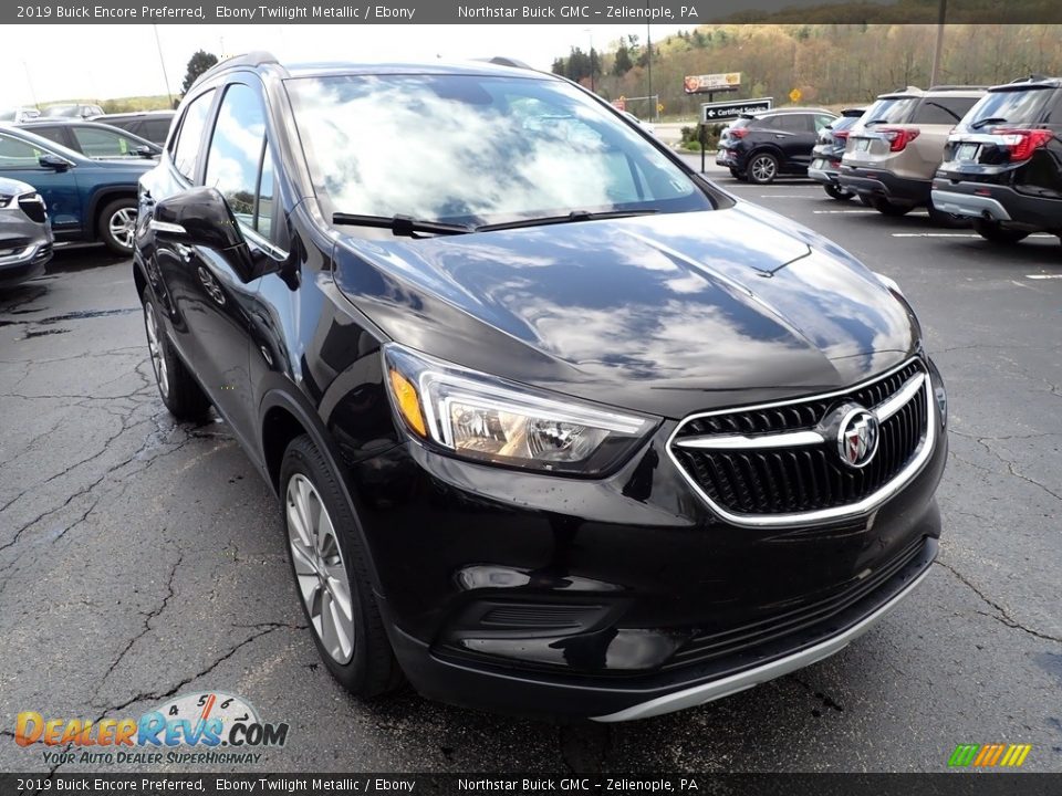 2019 Buick Encore Preferred Ebony Twilight Metallic / Ebony Photo #10