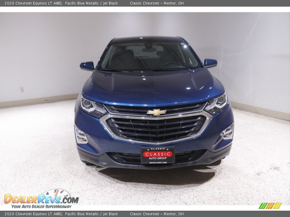 2020 Chevrolet Equinox LT AWD Pacific Blue Metallic / Jet Black Photo #2