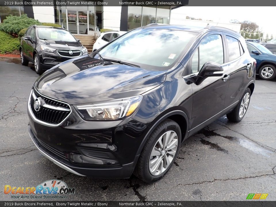 2019 Buick Encore Preferred Ebony Twilight Metallic / Ebony Photo #12