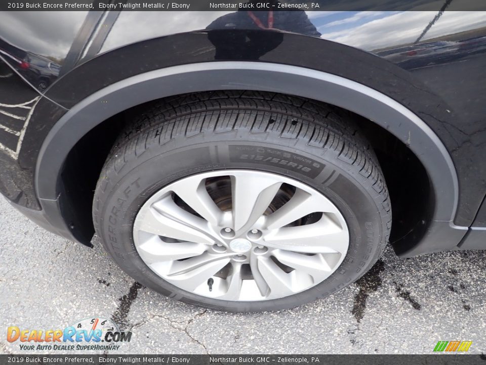 2019 Buick Encore Preferred Ebony Twilight Metallic / Ebony Photo #13