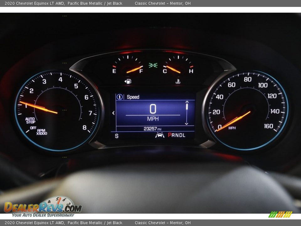 2020 Chevrolet Equinox LT AWD Pacific Blue Metallic / Jet Black Photo #8