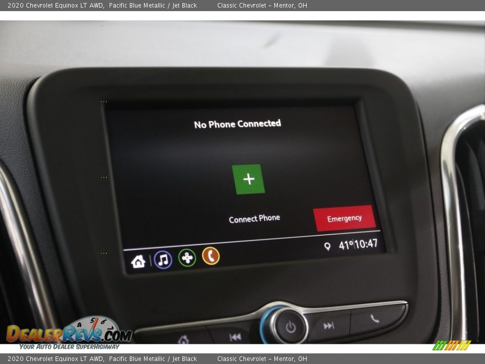 2020 Chevrolet Equinox LT AWD Pacific Blue Metallic / Jet Black Photo #11