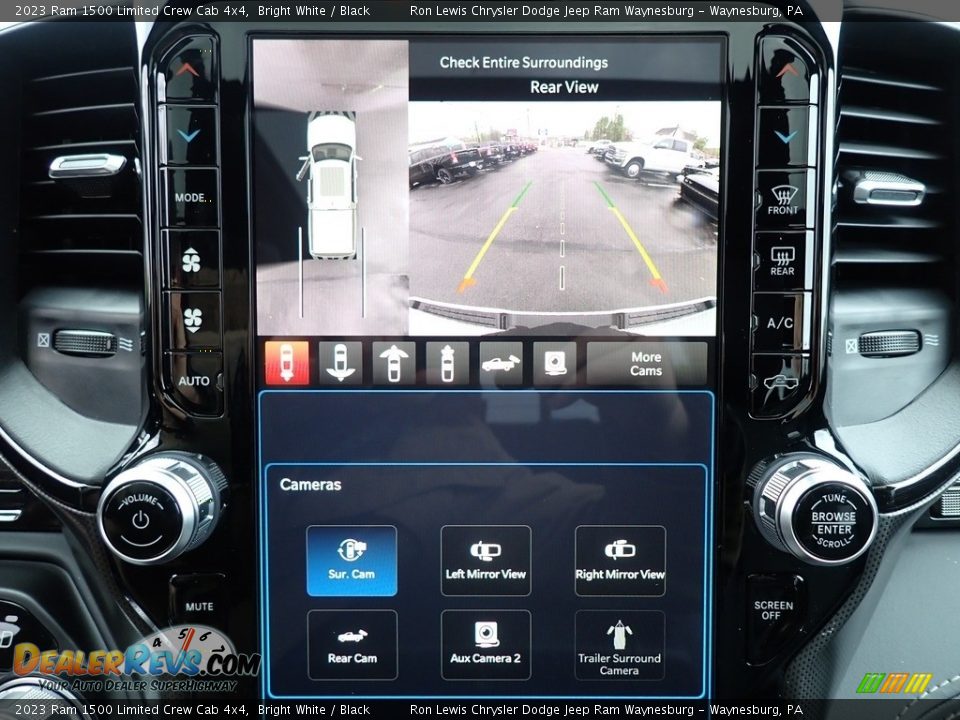 2023 Ram 1500 Limited Crew Cab 4x4 Bright White / Black Photo #19