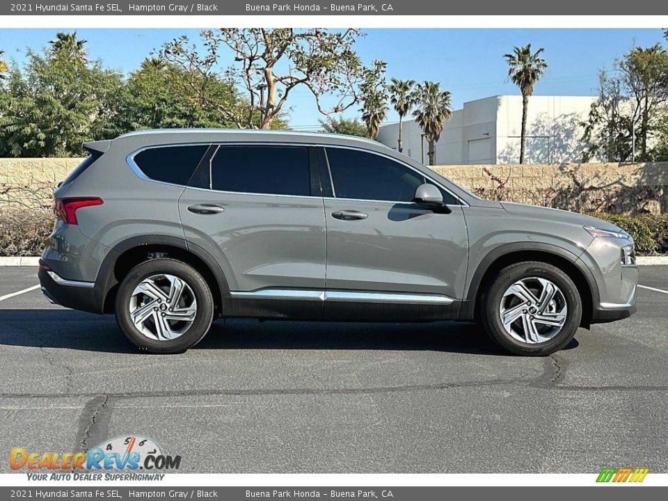 2021 Hyundai Santa Fe SEL Hampton Gray / Black Photo #3