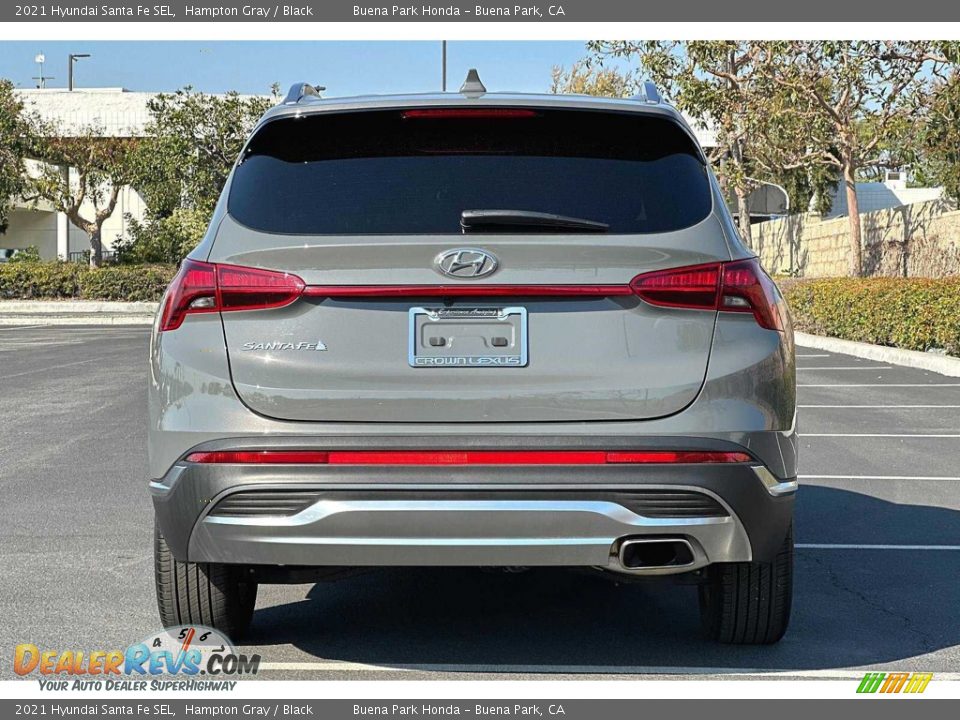 2021 Hyundai Santa Fe SEL Hampton Gray / Black Photo #5