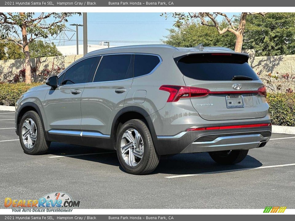 2021 Hyundai Santa Fe SEL Hampton Gray / Black Photo #6