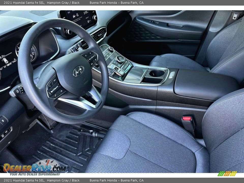 2021 Hyundai Santa Fe SEL Hampton Gray / Black Photo #10