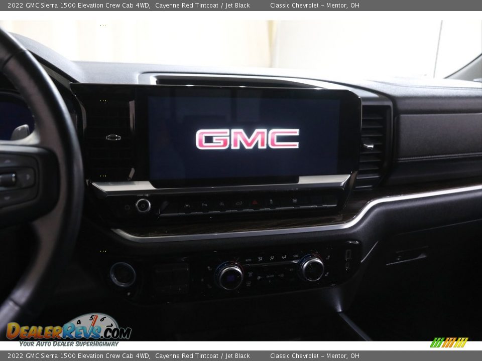 2022 GMC Sierra 1500 Elevation Crew Cab 4WD Cayenne Red Tintcoat / Jet Black Photo #10