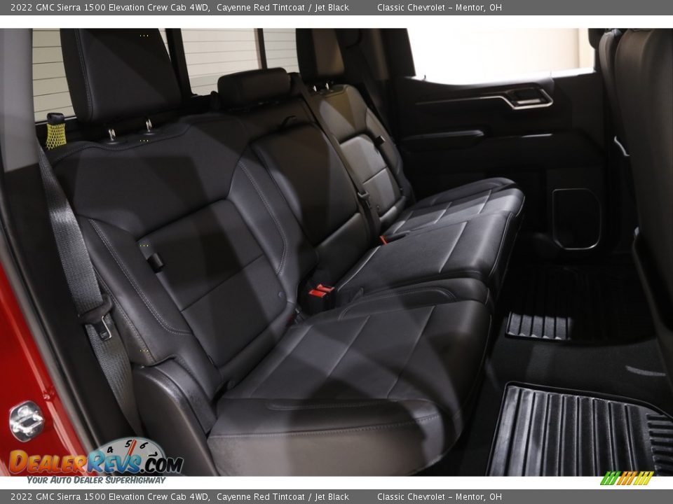 2022 GMC Sierra 1500 Elevation Crew Cab 4WD Cayenne Red Tintcoat / Jet Black Photo #19