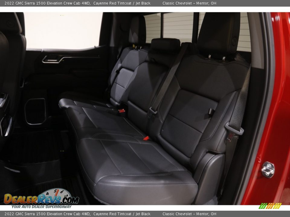 2022 GMC Sierra 1500 Elevation Crew Cab 4WD Cayenne Red Tintcoat / Jet Black Photo #20