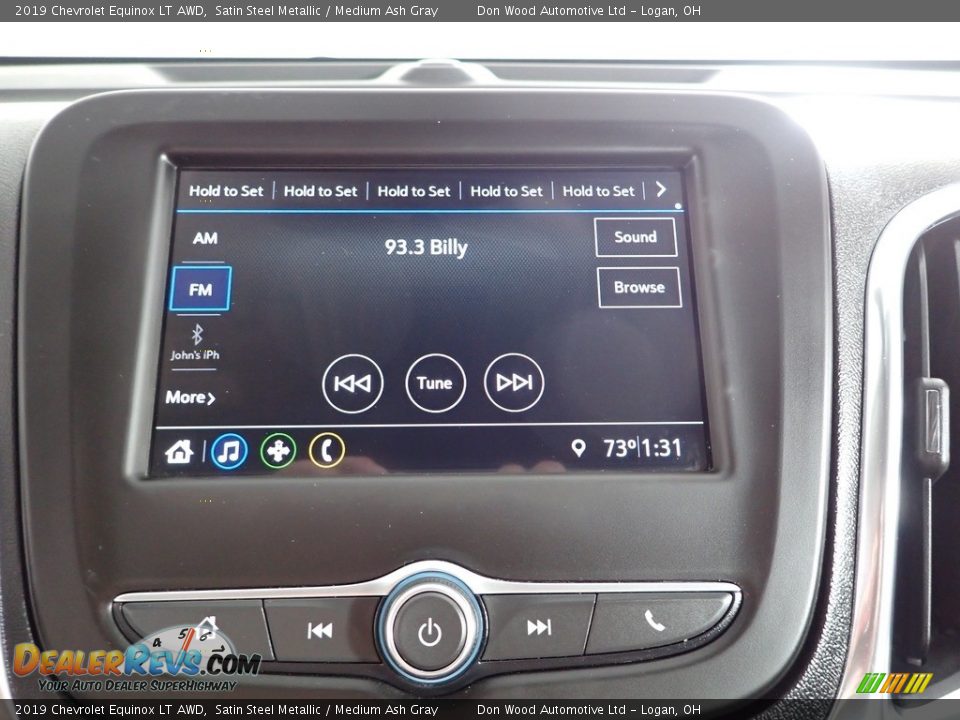 2019 Chevrolet Equinox LT AWD Satin Steel Metallic / Medium Ash Gray Photo #2
