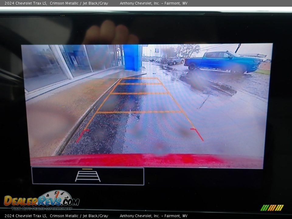 2024 Chevrolet Trax LS Crimson Metallic / Jet Black/Gray Photo #19