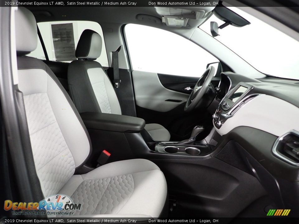 2019 Chevrolet Equinox LT AWD Satin Steel Metallic / Medium Ash Gray Photo #25