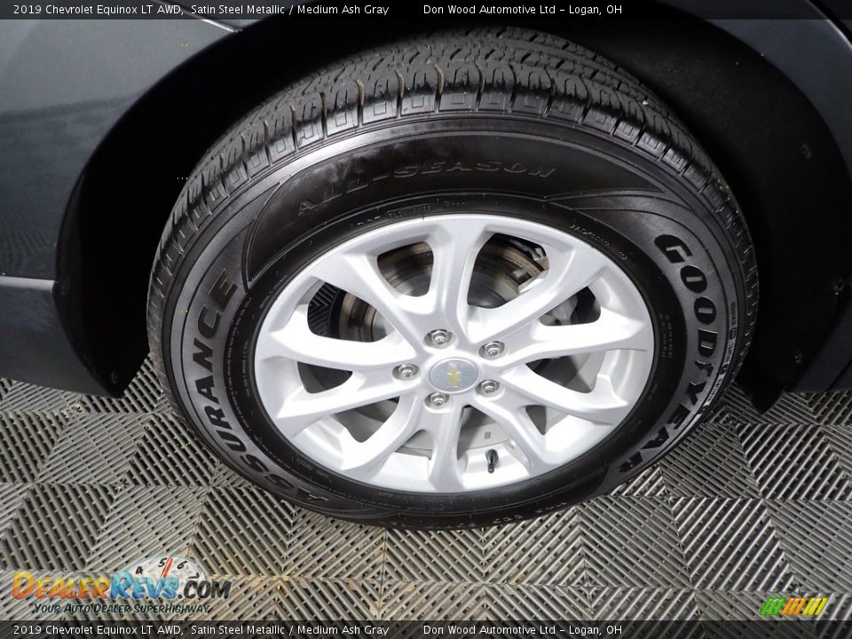 2019 Chevrolet Equinox LT AWD Satin Steel Metallic / Medium Ash Gray Photo #28
