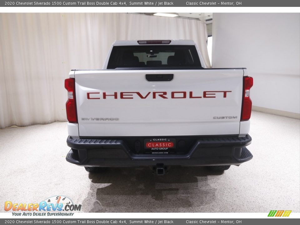 2020 Chevrolet Silverado 1500 Custom Trail Boss Double Cab 4x4 Summit White / Jet Black Photo #19