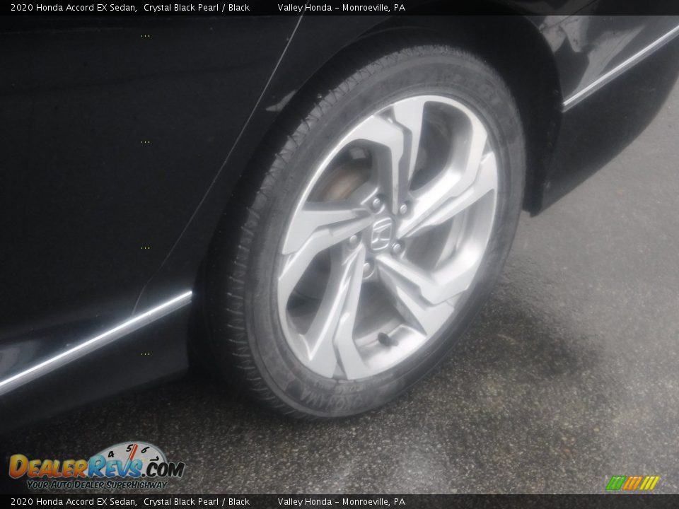 2020 Honda Accord EX Sedan Crystal Black Pearl / Black Photo #4